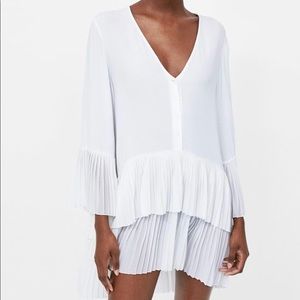 Zara NWT White dress